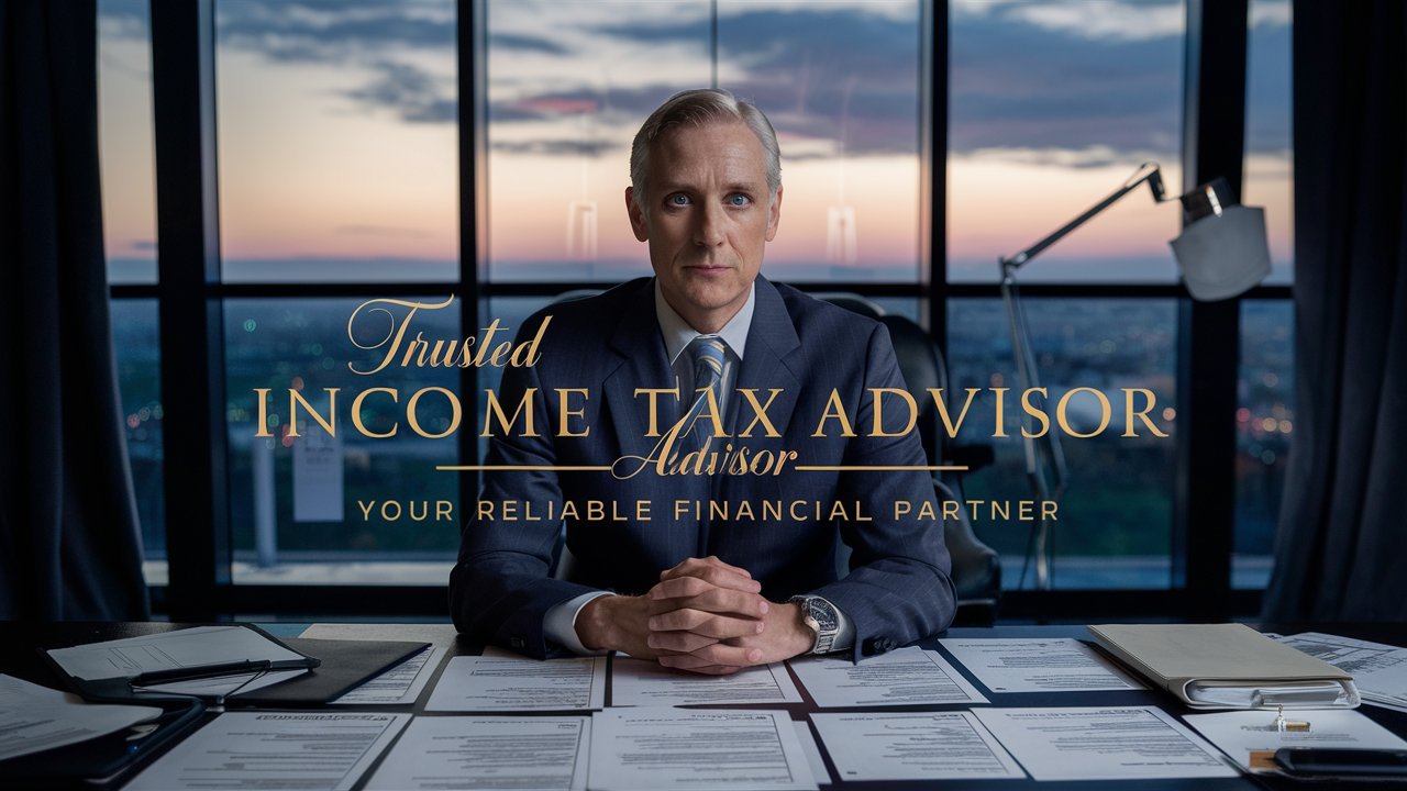 Trusted income tax advisor helping a client with tax planning.